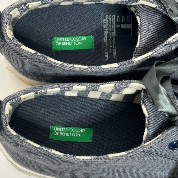 United Colors of Benetton Denim Platform Espadrilles - Picture 12 of 16